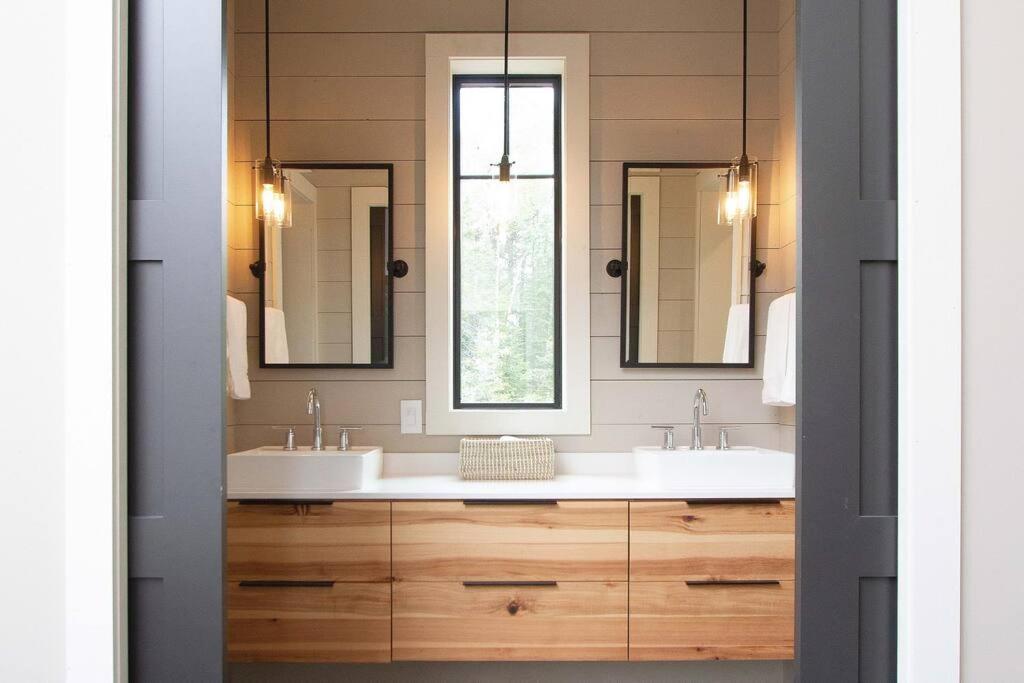 New Rustic Modern Cabin At Lutsen Mountains Buitenkant foto
